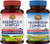 Vitalitown Ultimate Magnesium Bundle (Pack Of 2) Magnesium 4-In-1 Complex (Item 1) & Magnesium 10-In-1 Complex (Item 2) 120 + 90 Capsules