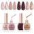 Azurebeauty Cat Eye Nail Polish Set Brown Nail Polish Set 2 Colors Glitter Quick Dry Nail Polish Kits Fall Long Lasting French Tip Nail Polish Natural Manicure Diy Home For Girls Azurebeauty Cat Eye Nail Polish Set Brown Nail Polish Set 2 Colors Glitter Quick Dry Nail Polish Kits Fall Long Lasting French Tip Nail Polish Natural Manicure Diy Home For Girls