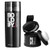 Boldify Hair Fiber + Hairline Powder: Build & Conceal Bundle - Undetectable Hair Thickener For Fine Hair Instant Stain-Proof Root Touchup Powder For Men & Women (Black)