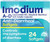 Imodium A-D Anti-Diarrheal Medicine Softgels With 2 Mg Loperamide Hydrochloride Per Capsule Diarrhea Relief To Help Control Symptoms Due To Acute Active & Traveler'S Diarrhea 24 Ct. Imodium A-D Anti-Diarrheal Medicine Softgels With 2 Mg Loperamide Hydrochloride Per Capsule Diarrhea Relief To Help Control Symptoms Due To Acute Active & Traveler'S Diarrhea 24 Ct.