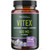 SMNutrition Vitex Chasteberry Supplement 600mg | Agnus Castus for Women's Hormone Balance, Menopause, Menstrual Regularity & Hormonal Acne* | Certified Gluten-Free, Vegetarian | 90 Capsules, 3-Month Supply SMNutrition Vitex Chasteberry Supplement 600mg | Agnus Castus for Women's Hormone Balance, Menopause, Menstrual Regularity & Hormonal Acne* | Certified Gluten-Free, Vegetarian | 90 Capsules, 3-Month Supply
