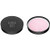 Anna Sui Loose Face Powder Case Only - Refill Sold Separately Black Vanity Case With Butterfly Motif Come With Purple Puff