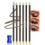 Cakaila 6Pcs Light Brown Eyebrow Pencils For Womenwooden Hard-Core Eyebrow Eyeliner Pencilsharpener Includedlong Lasting Waterproof Sweat-Proof Create A Natural Eye Brow Makeupbeginner Brow Pencil