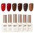 Gaoy Red Brown Gel Nail Polish Set 6 Colors Dark Burgundy Chocolate Caramel Shades For Fall & Winter Soak Off Uv Gel Polish For Salon & Diy Nail Art At Home Gaoy Red Brown Gel Nail Polish Set 6 Colors Dark Burgundy Chocolate Caramel Shades For Fall & Winter Soak Off Uv Gel Polish For Salon & Diy Nail Art At Home
