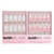 Glamnetic Press-On Nails Bundle - Hailey & First Kiss  Glossy Semi-Transparent Fake Nails  Neutral Pink False Nails With A Glaze Finish  Reusable Short Almond Nail Kits