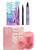 Kaja Winged Eyeliner & Pen - Wink Stamp + Blush - Cheeky Stamp 01 Coy 0.17 Oz Bundle