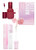 Kaja Lip & Blush Glazed Keychain Stain - Jelly Charm 02 Squeeze Guava + Lip Gloss - Gloss Shot 01 Crystal Clear 0.14 Fl Oz Bundle Kaja Lip & Blush Glazed Keychain Stain - Jelly Charm 02 Squeeze Guava + Lip Gloss - Gloss Shot 01 Crystal Clear 0.14 Fl Oz Bundle
