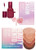 Kaja Lip & Blush Glazed Keychain Stain - Jelly Charm 01 Cherry Spritz + Beauty Bento Collection - Bouncy Eyeshadow Trio 10 Spiked Ginger 0.03 Oz Bundle