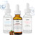 Kiuoret Advanced Face Serum Set 3 Pcs - 5% Caffeine Solution + Niacinamide + Hyaluronic Acid Serums - Anti-Aging Serum Reduces Wrinkles Minimizes Pores & Firming Improves Texture For All Skin Types Kiuoret Advanced Face Serum Set 3 Pcs - 5% Caffeine Solution + Niacinamide + Hyaluronic Acid Serums - Anti-Aging Serum Reduces Wrinkles Minimizes Pores & Firming Improves Texture For All Skin Types