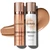 Luminess Silk Airbrush Spray Foundation & Primer Kit - Full Coverage Foundation Anti-Aging Formula Hydrates & Moisturizes With Hyaluronic Acid Aloe Vera & Hydrolyzed Silk (Shade - Light Medium)