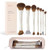 Maange Makeup Brush Set 14-In-7 Double Ended Essential Foundation Makeup Brushes For Powder Concealers Eye Shadows Blush Make Up Brushes With Travel Makeup Case Maange Makeup Brush Set 14-In-7 Double Ended Essential Foundation Makeup Brushes For Powder Concealers Eye Shadows Blush Make Up Brushes With Travel Makeup Case