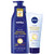 Nivea Nourishing Hydration Skin Firming Body Lotion (16.9 Fl Oz) + Skin Firming & Toning Body Gel Cream With Hyaluronic Acid (6.7 Oz) Enriched With Q10 And Vitamin C Nivea Nourishing Hydration Skin Firming Body Lotion (16.9 Fl Oz) + Skin Firming & Toning Body Gel Cream With Hyaluronic Acid (6.7 Oz) Enriched With Q10 And Vitamin C