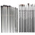 Jessup Eyeshadow Brushes T337 With Eyeliner Brushes T324 Jessup Eyeshadow Brushes T337 With Eyeliner Brushes T324