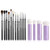 Jessup Eye Makeup Brushes Set Professional T338 Bundled With Face Kabuki Makeup Brushes Set T517 Jessup Eye Makeup Brushes Set Professional T338 Bundled With Face Kabuki Makeup Brushes Set T517