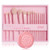 Jessup Pink Makeup Brushes Set T495-G Bundled With Makeup Brush Cleaning Mat A005 Jessup Pink Makeup Brushes Set T495-G Bundled With Makeup Brush Cleaning Mat A005