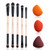 Jessup Makeup Eye Brushes T509 Bundled With Makeup Sponge Set Sp013 Jessup Makeup Eye Brushes T509 Bundled With Makeup Sponge Set Sp013