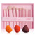 Jessup Pink Makeup Brushes Set T495-G Bundled With Makeup Sponge Set Sp013 Jessup Pink Makeup Brushes Set T495-G Bundled With Makeup Sponge Set Sp013