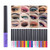 Novobey Matte Liquid Eyeliner Set Novobey 12 Colors Colorful Neon Liquid Eyeliner Waterproof High Pigmented Long Lasting Quick Dry Rainbow Eyeliner Pencil Eyes Makeup Kit For Women Girls (Shipping From Usa)