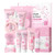 Novobey 10 Pcs Sakura Skin Care Set Cherry Blossom Sets With Cleanser Toner Serum Eye Cream Tone Up Cream Mud Mask Peel Off Mask Etc Facial Kit Daily Care For Women Girls Mother'S Day S Novobey 10 Pcs Sakura Skin Care Set Cherry Blossom Sets With Cleanser Toner Serum Eye Cream Tone Up Cream Mud Mask Peel Off Mask Etc Facial Kit Daily Care For Women Girls Mother'S Day S