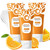 Omexry Orange Exfoliating Gel Scrub Deep Cleansing Moisturizing Scrub With Enzymes Purifying Exfoliating Gel For Face & Body Facial Exfoliator Cleanser To Remove Blackheads (2Pc 1)