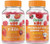 Lifeable Prebiotic Fiber Kids + Phosphatidylserine (Ps) Kids Gummies Bundle Great Tasting Vitamin Supplement Gluten Gmo Chewable Gummy Lifeable Prebiotic Fiber Kids + Phosphatidylserine (Ps) Kids Gummies Bundle Great Tasting Vitamin Supplement Gluten Gmo Chewable Gummy