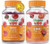 Lifeable Iron & Vitamin C Kids + Zinc 25Mg Kids Gummies Bundle Great Tasting Vitamin Supplement Gluten Gmo Chewable Gummy Lifeable Iron & Vitamin C Kids + Zinc 25Mg Kids Gummies Bundle Great Tasting Vitamin Supplement Gluten Gmo Chewable Gummy