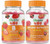 Lifeable B Complex Kids + Immune Support Kids Gummies Bundle Great Tasting Vitamin Supplement Gluten Gmo Chewable Gummy