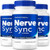 Nutravibe (3 Pack) Nerve Sync “ Daily Nerve Support Formula With A Balanced Blend For Healthy Nerve Function Comfort & Wellness Nervesync Easytoswallow Pills For Everyday Use (180 Capsules)
