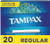 Tampax Regular Flushable 20 Count Tampax Regular Flushable 20 Count