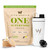 VitaHustle One Superfood Protein + Stainless Steel Shaker Cup (Vanilla & White)