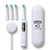 Oral-B iO Series 9 Electric Toothbrush With 4 Brush Heads, White Alabaster Oral-B iO Series 9 Electric Toothbrush With 4 Brush Heads, White Alabaster