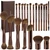 Maange 20 Pcs Makeup Brushes With Box Double-End Multi-Functional Makeup Brushes For Blending Liquid Powder Concealer Cream Blush BuffeCoffeebrown Maange 20 Pcs Makeup Brushes With Box Double-End Multi-Functional Makeup Brushes For Blending Liquid Powder Concealer Cream Blush BuffeCoffeebrown