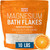 Magnum Solace Magnesium Flakes For Bath - Magnesium Chloride Flakes - Dead Sea Salts For Soaking - Enhanced With Vitamin C Crystals 10 Lbs