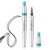 Oetuiow Eyebrow Pencil Eyebrow Microblading Pen - Eyebrow Pen Long-Lasting Waterproof Micro 4 Point Brow Pen Lift & Snatch Smudge-Proof Eye Makeup For Perfect Brows (Black)