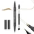 Oetuiow Eyebrow Pen Dual-Ended Brow Pencil With 2-Fork Tip & Precise Brush-Tip Eyebrow Pencil For Women Waterproof Long-Lasting Natural Brow Tint (Light Brown)