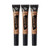 Ruby Kisses 4-In-1 Concealer Color Corrector Contour & Highlight Full Coverage Natural Finish Covers Under Eye Circles & Blemishes Hydrating & Long Lasting Formula (Toast 3 Pack)