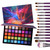 Ucanbe Spotlight Eyeshadow Palette Professional 40 Color Eye Shadow Matte Shimmer Makeup Pallet Highly Pigmented Colorful Powder Long Lasting Waterproof Eye Shadow