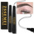 Zssemei Waterproof Eyebrow Pen For Women - Microblading Tattoo Eye Brow Pencil Long Lasting All Day Creates Natural Looking (Brunette - 2 Pcs)