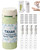 4 in 1 Travel Dispenser Bottle Refillable Cosmetic Liquid Containers Squeeze Pump Shampoo Conditioner Bottles Essentials Toiletries Leakproof Air Traveling Portable Set Vacation Essentials 4 in 1 Travel Dispenser Bottle Refillable Cosmetic Liquid Containers Squeeze Pump Shampoo Conditioner Bottles Essentials Toiletries Leakproof Air Traveling Portable Set Vacation Essentials