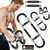 PHOVSUV Adjustable Arm & Chest Muscle Trainer, Multifunctional Strength Training Bar, Gym Accessory for Men & All Fitness Levels - Black