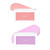 Bbia Bbia Ready To Wear Downy Cheek Cream Blush 2P Set (01 Downy Pink + 04 Downy Lavender) / Blendable And Lightweight Cheek Makeup Highly Pigmented With Long Wearing Formula