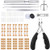 Chemailon Professional Ingrown Toenail Correction Kit - Stainless Steel Ingrown Toenail Clippers Correction Patches Lifter & Tools For Ingrown Toenail Treatment Home Pedicure Solution
