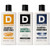 Duke Cannon Supply Co. 2-In-1 Hair Wash - Masculine Scent - Gentle Cleansing Hair Wash For Men - Stimulating Hair Shampoo & Conditioner - Tea Tree & Midnight Swim & Sawtooth- 3 Pack (14 Oz)