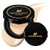 Farmstay Black Snail & Peptide 9 Perfect Cushion Foundation Full Coverage Lightweight Skin-Fit Smooth Radiant Finish Korean Cushion Foundation (21 Light Beige 0.53 Fl Oz)