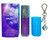 Fenty Beauty Smurfette Effect Gloss Bomb Universal Lip Luminizer + Keychain