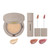 Moonshot Korea Conscious Fit Mellow Lip Tint&Foundation Lip Stain Set K-Beauty (Foundation Lip Stain Set (21N+01 Uni Beige+02 Wormhole Mystery 1)