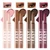 Noerrors 4Colors Pale Pink Brown Plum Matte Cream Eyeshadow Stick For Older Women Neutral Waterproof Crease-Proof Pigmented Eye Crayon Eyeshadow Eyeliner Brightener Pencil Set Makeup Sombras De Ojos