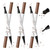 Noerrors 3 Colors Dual Ended Freckle Stamp Pen Combo Light&Medium&Dark Brown Fake Freck Beauty Freckle Stain Pencil Set Waterproof Quick Dry Soft Dot Faux Freckles Natural Lifelike Sunkissed Makeup