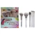 Rude Silver Bullet Makeup Brush Kit By Rude Cosmetics For Women - 6 Pc Beretta Powder Brush Glock Blush Brush Remington Foundation BrushShotgun Brush BrushBrowning Angled Line