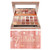 W7 Socialite Pressed Pigment Palette - 18 Pink Nude Colors - Flawless Long-Lasting Glam Makeup